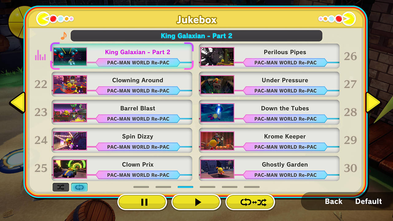 PAC-MAN WORLD Re-PAC - Jukebox 6