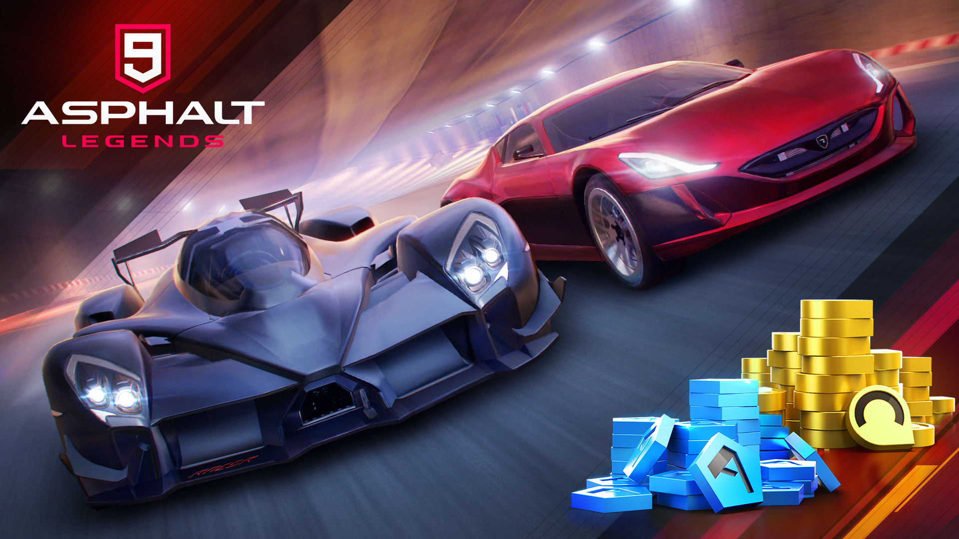 Asphalt 9: Legends Electric Power Racing Pack 1