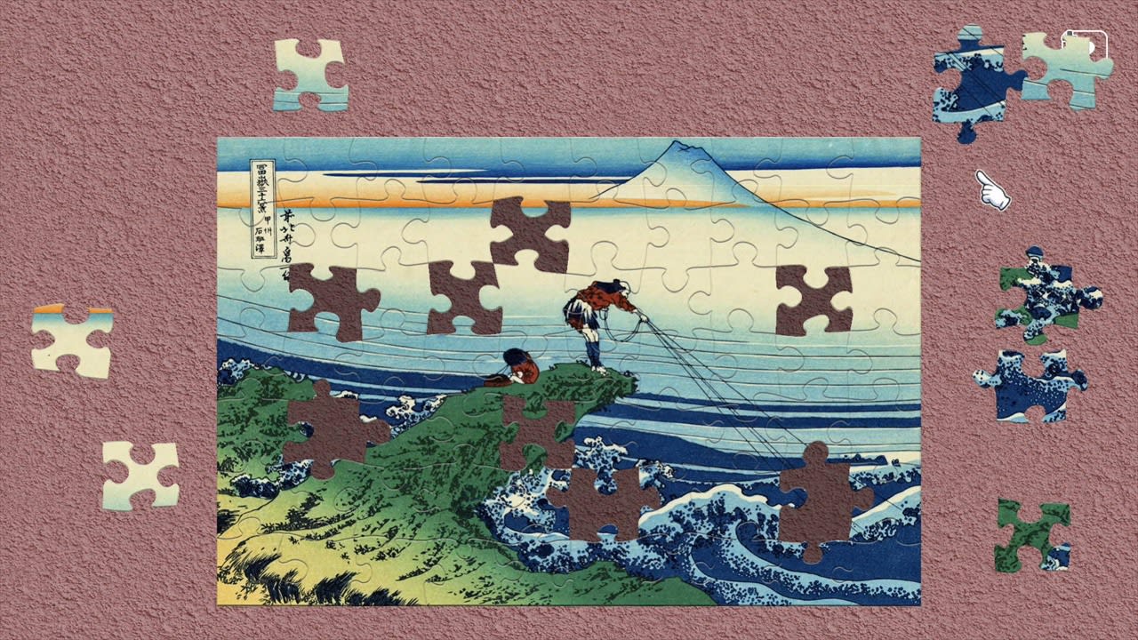 Masterpieces of World  - Ukiyo-e, Hokusai's Thirty-Six Views of Mt.Fuji Vol.2- 2