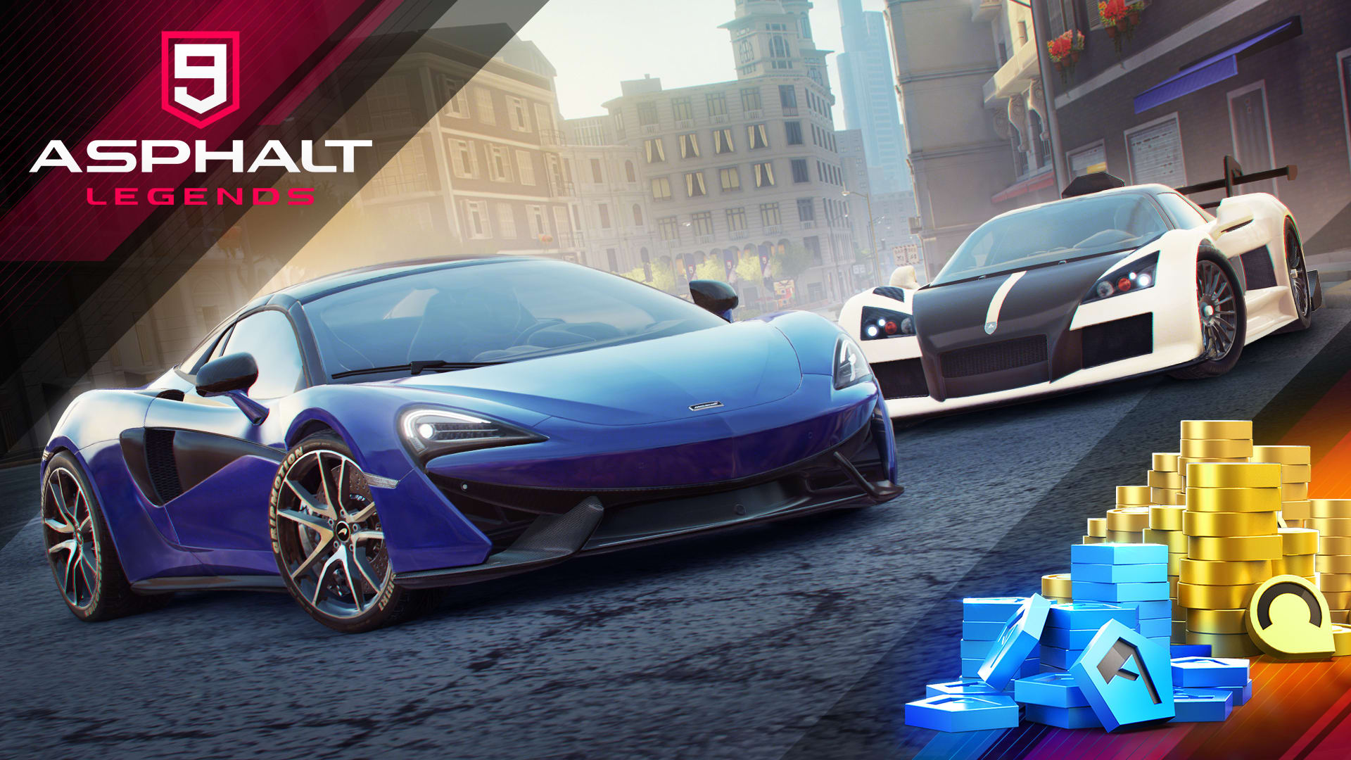 Pacote Dueto de Desempenho Épico de Asphalt 9: Legends 1