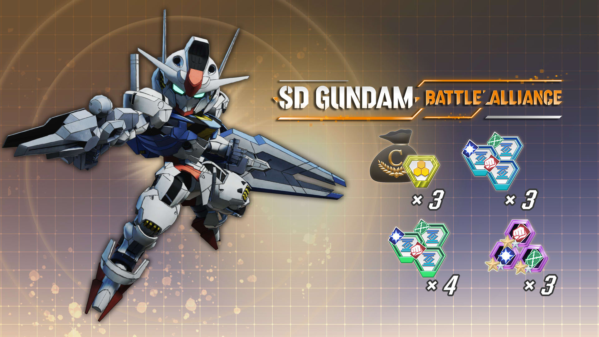 SD GUNDAM BATTLE ALLIANCE - Mobile Suit Gundam: The Witch from Mercury Pack 1