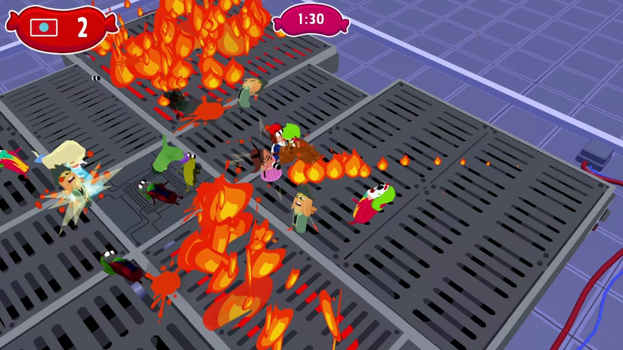 Sausage Wars: Burning Death 5