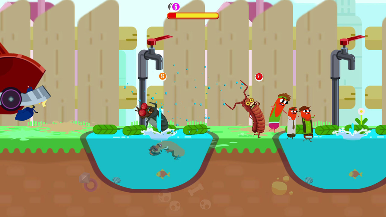 Run Sausage Run: Coins, Bugs and Chicken 4