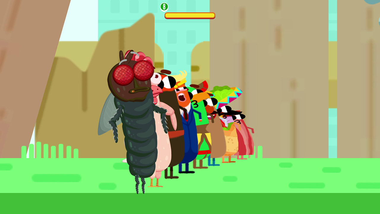 Run Sausage Run: Coins, Bugs and Chicken 7