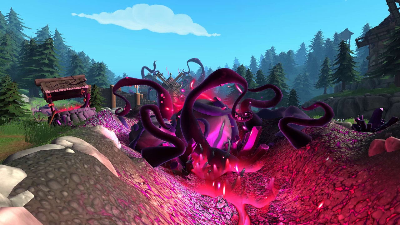 Golf With Your Friends - Corrupted Forest Course 7