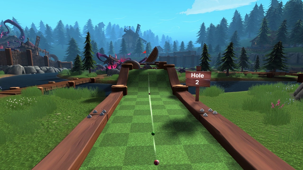 Golf With Your Friends - Corrupted Forest Course 3