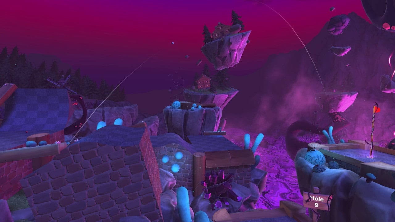 Golf With Your Friends - Corrupted Forest Course 4