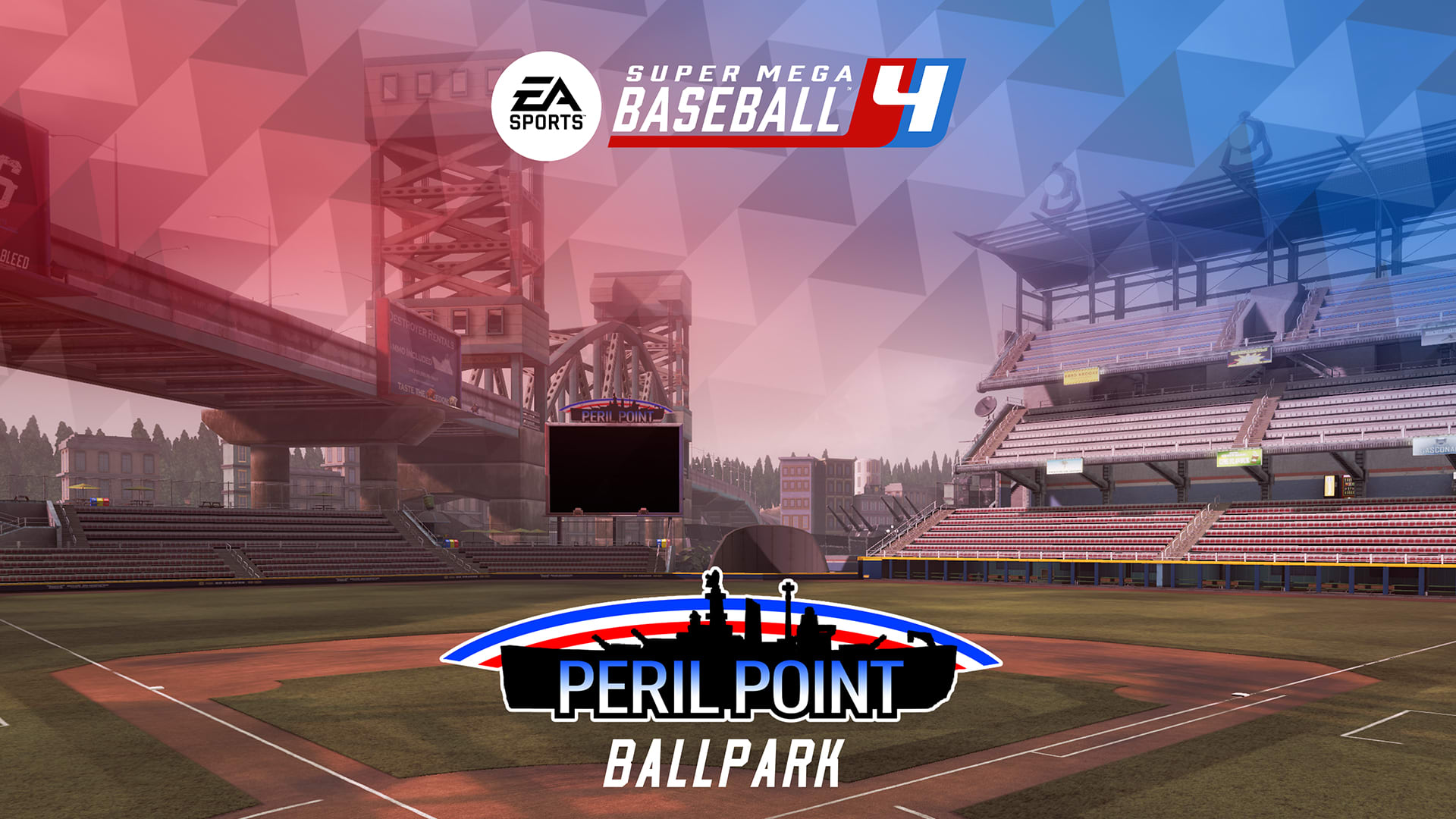 Super Mega Baseball™ 4 Peril Point Stadium 1