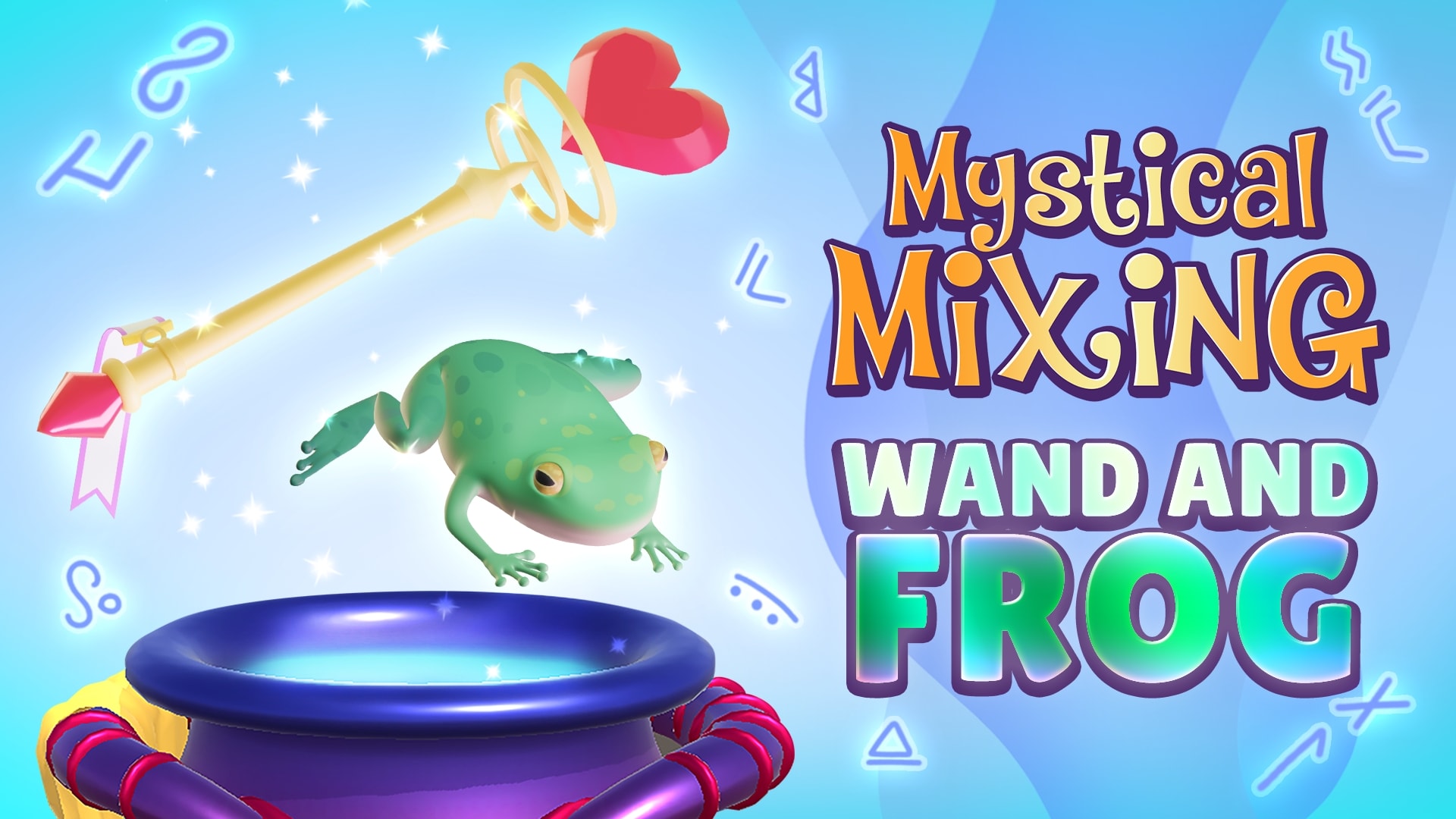 Mystical Mixing: Wand and frog 1