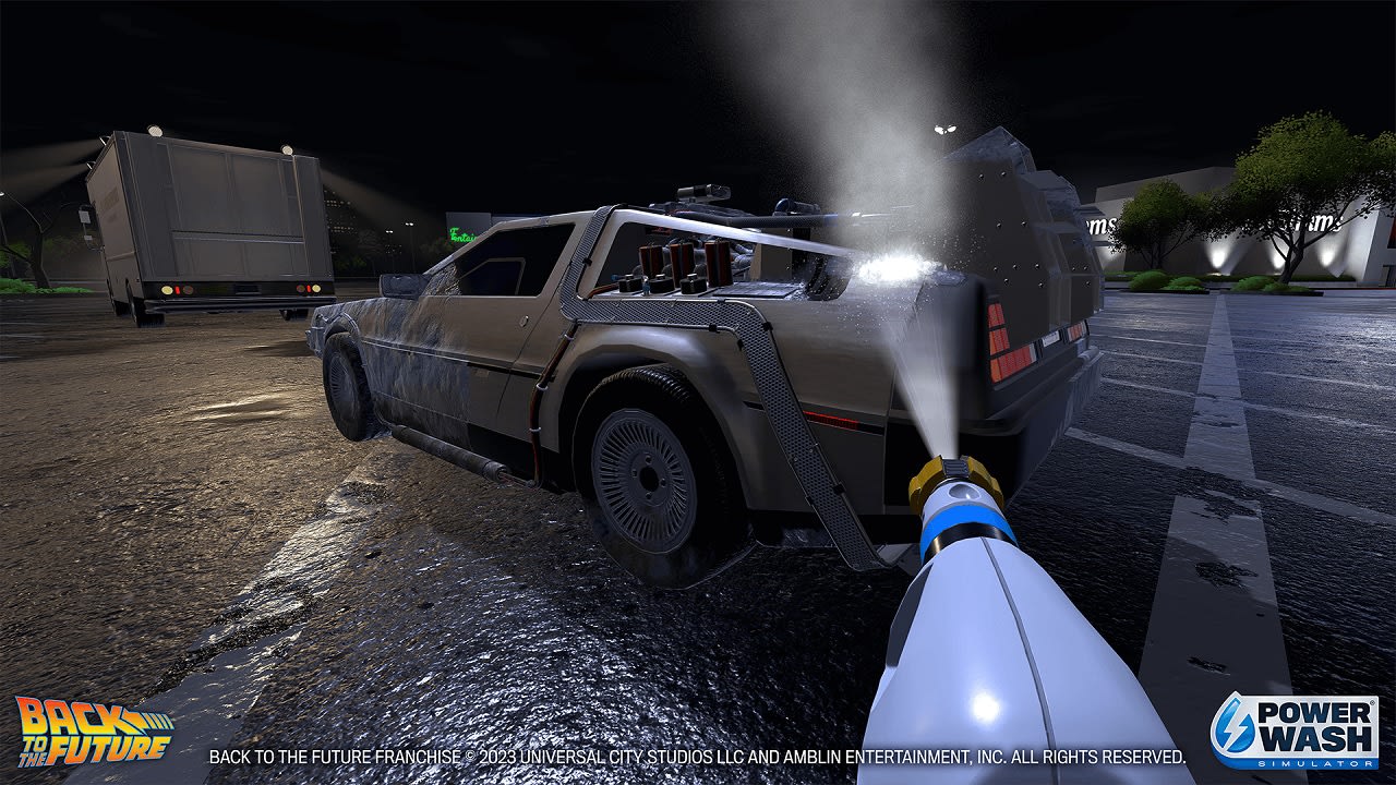 Pack spécial Retour vers le Futur pour PowerWash Simulator 3