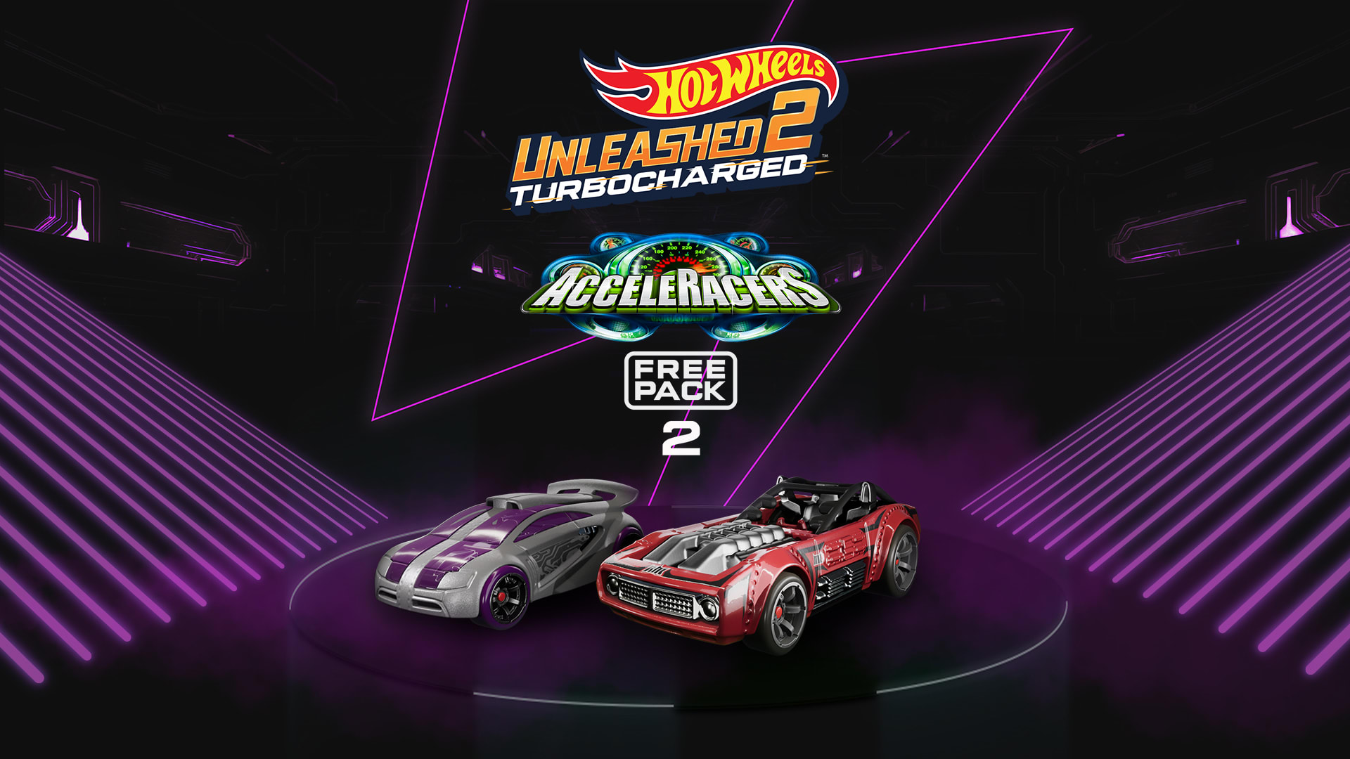 HOT WHEELS UNLEASHED™ 2 - AcceleRacers Free Pack 2 1