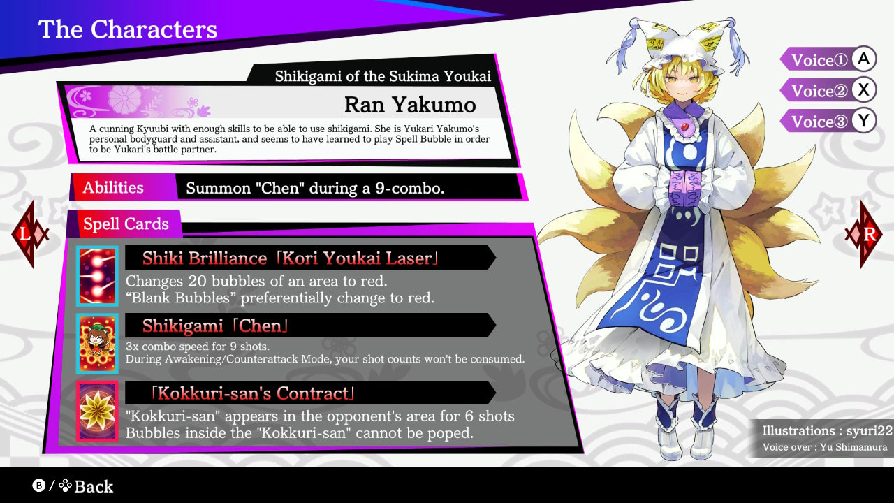 Character Pack Ran Yakumo 5