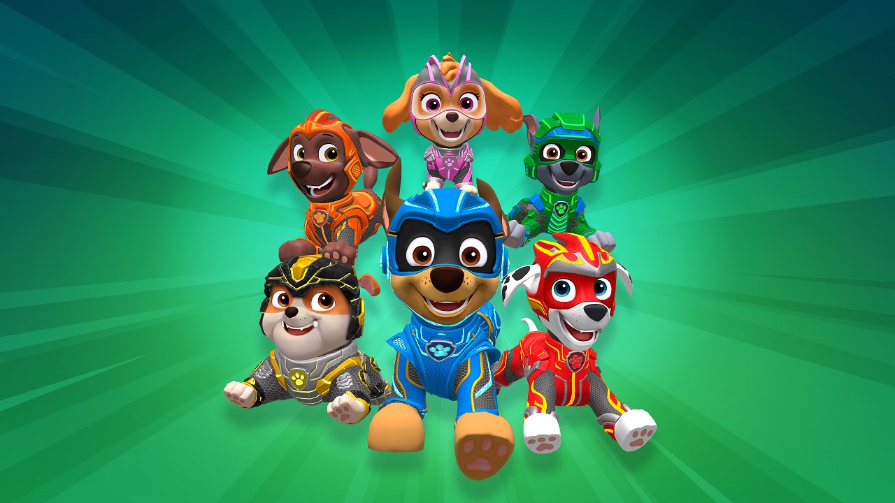 Mundo da PAW Patrol Patrulha Canina - The Mighty Movie - Pacote de roupas 2