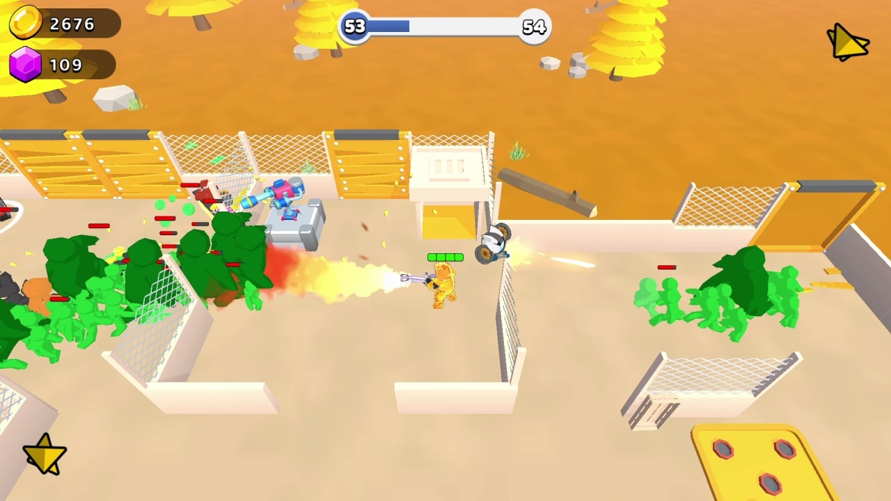 Zombie Defense: Flamethrower 6