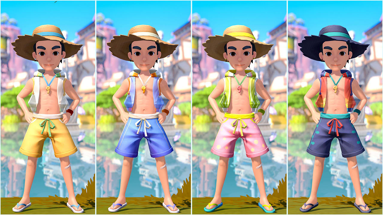 Builders Beach and Ball Clothing Pack 4