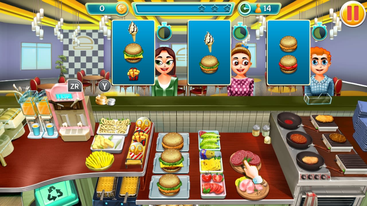 Cooking Tycoons: 3 in 1 Bundle - Burger Chef Tycoon New Levels #1 3