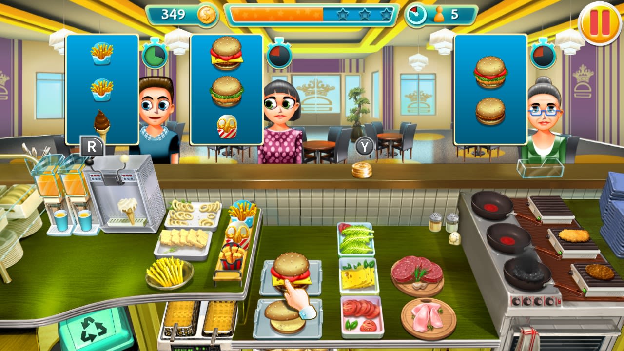 Cooking Tycoons: 3 in 1 Bundle - Burger Chef Tycoon New Levels #1 6