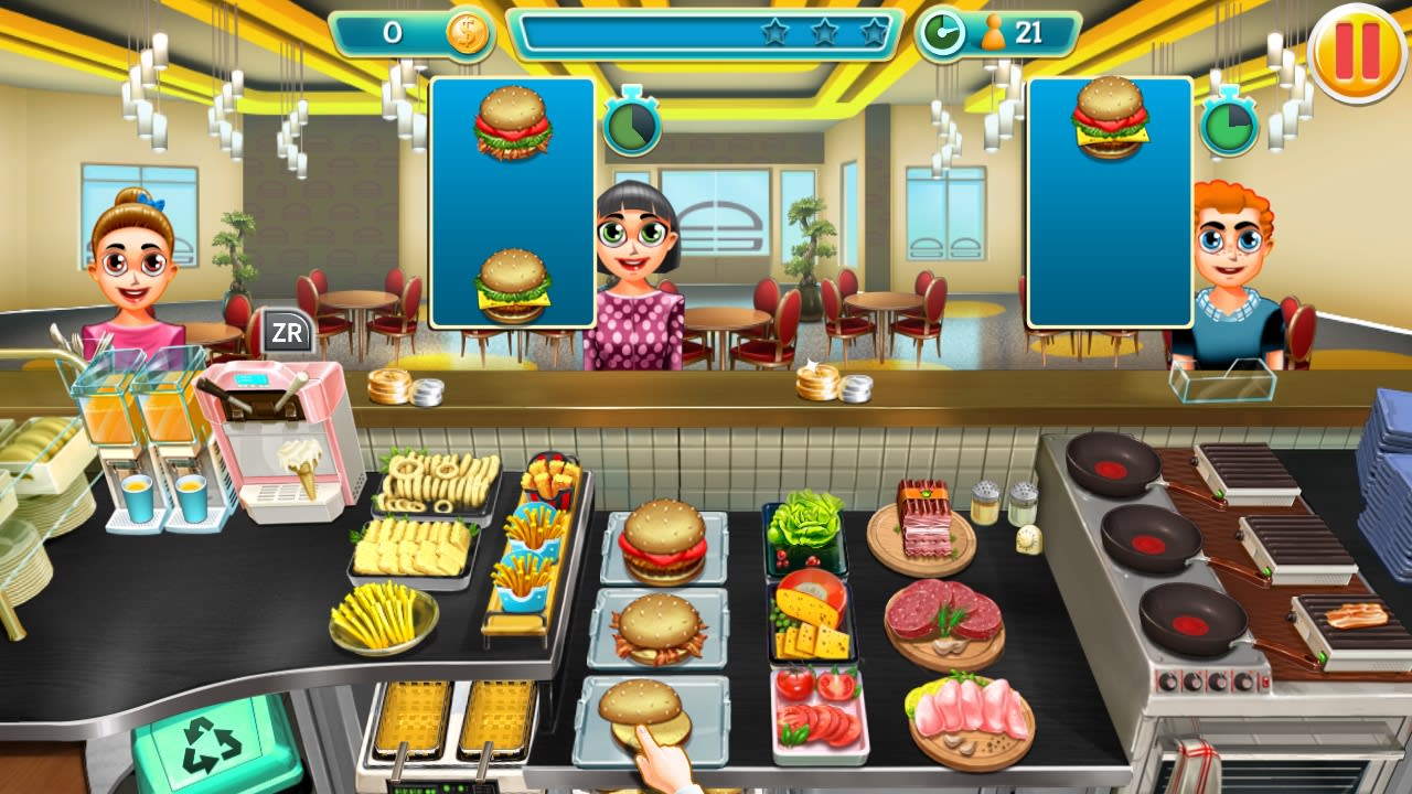 Cooking Tycoons: 3 in 1 Bundle - Burger Chef Tycoon New Levels #1 2