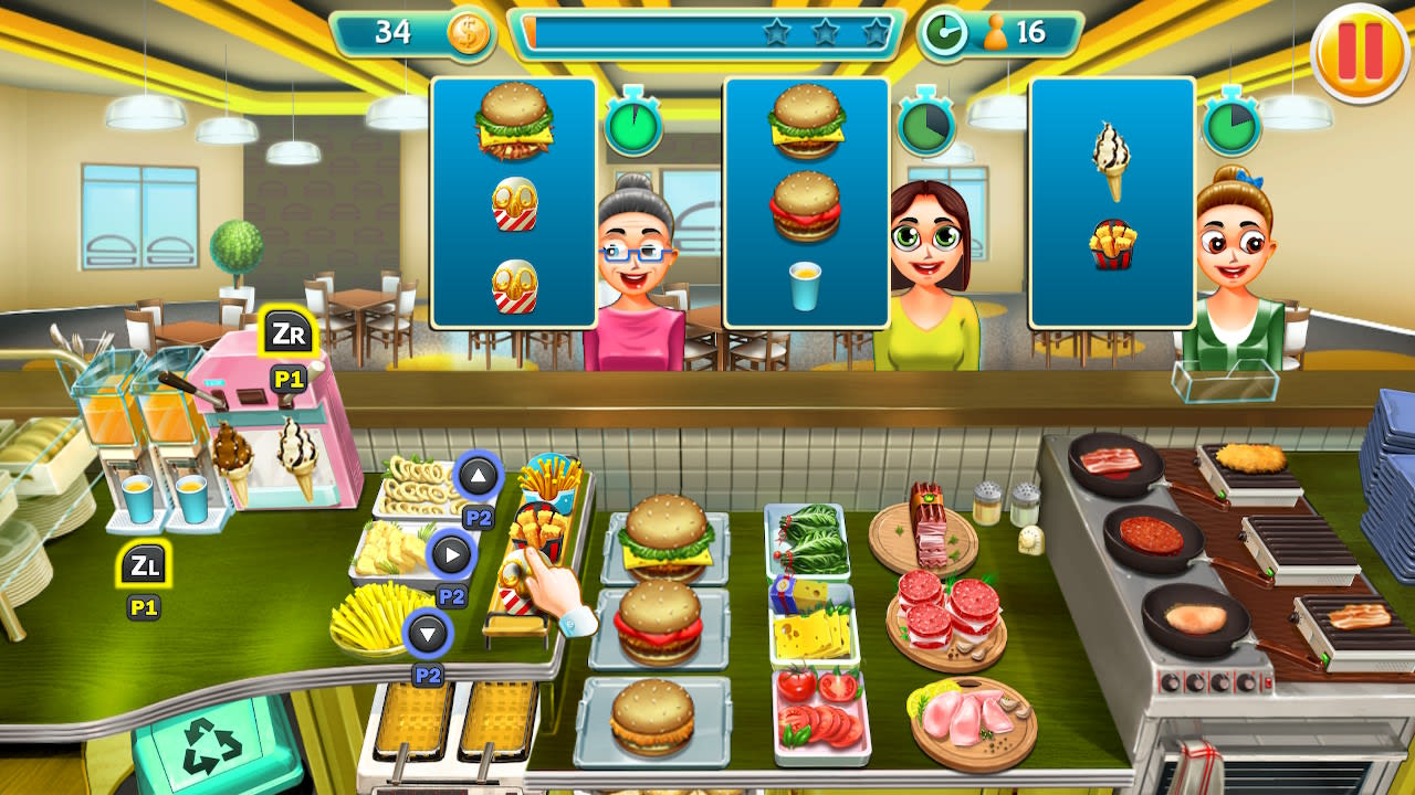 Cooking Tycoons: 3 in 1 Bundle - Burger Chef Tycoon Multiplayer Mode 2