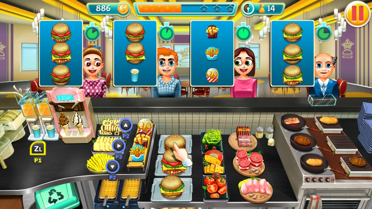 Cooking Tycoons: 3 in 1 Bundle - Burger Chef Tycoon Multiplayer Mode 4