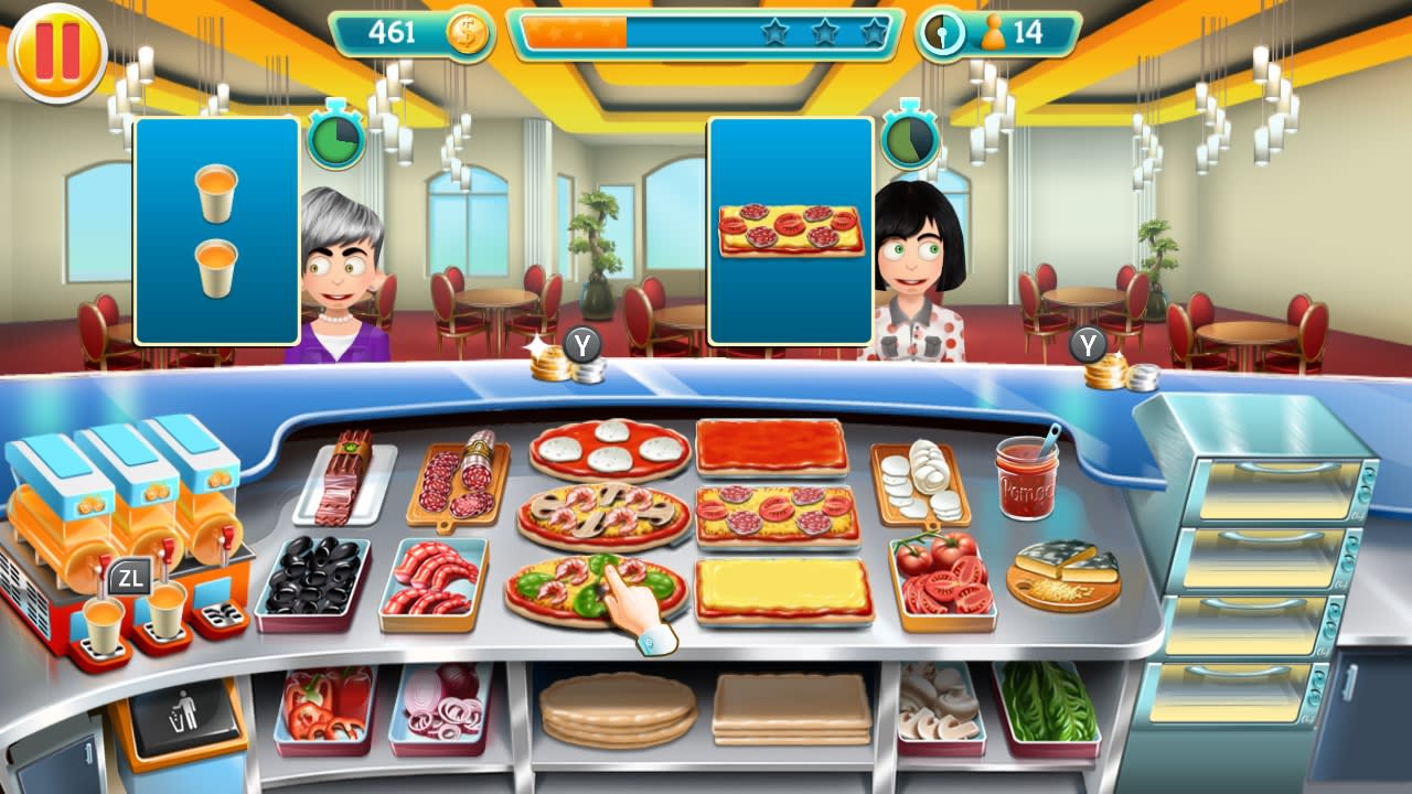 Cooking Tycoons: 3 in 1 Bundle - Pizza Bar Tycoon New Levels #2 5