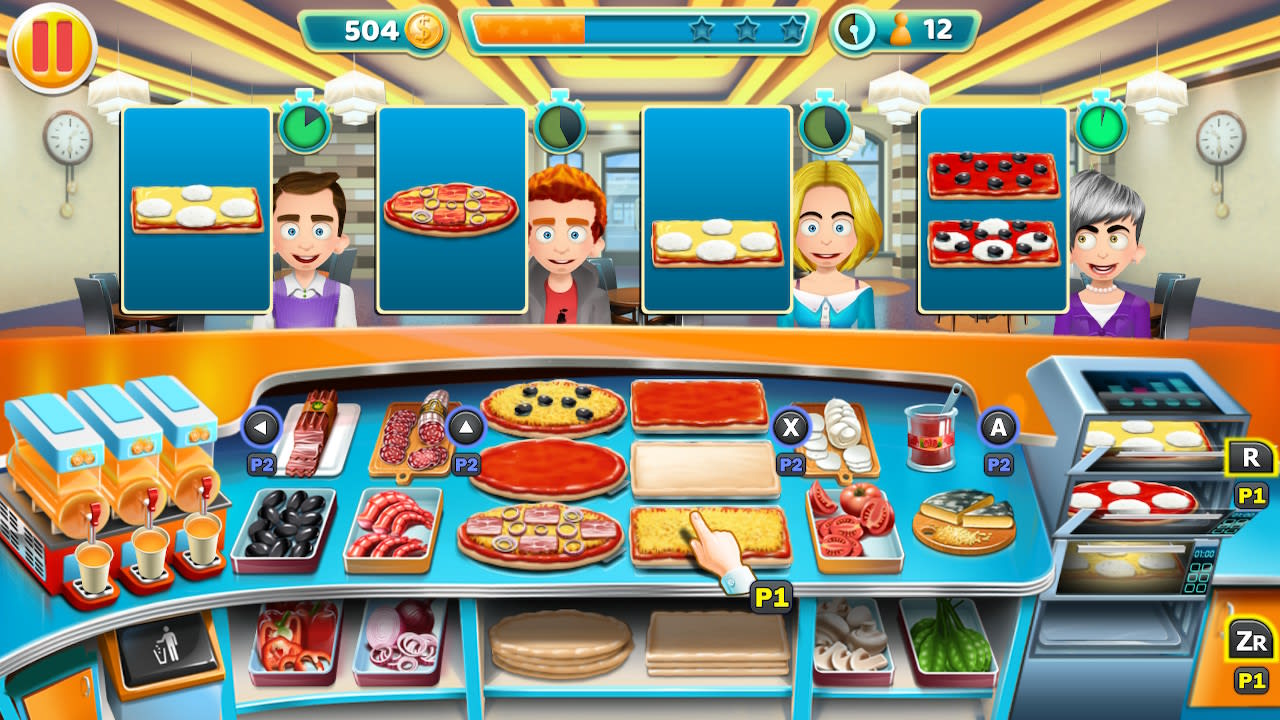 Cooking Tycoons: 3 in 1 Bundle - Pizza Bar Tycoon Multiplayer Mode 4