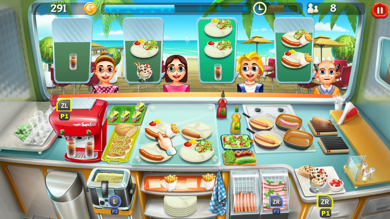 Cooking Tycoons: 3 in 1 Bundle - Food Truck Tycoon Multiplayer Mode 2