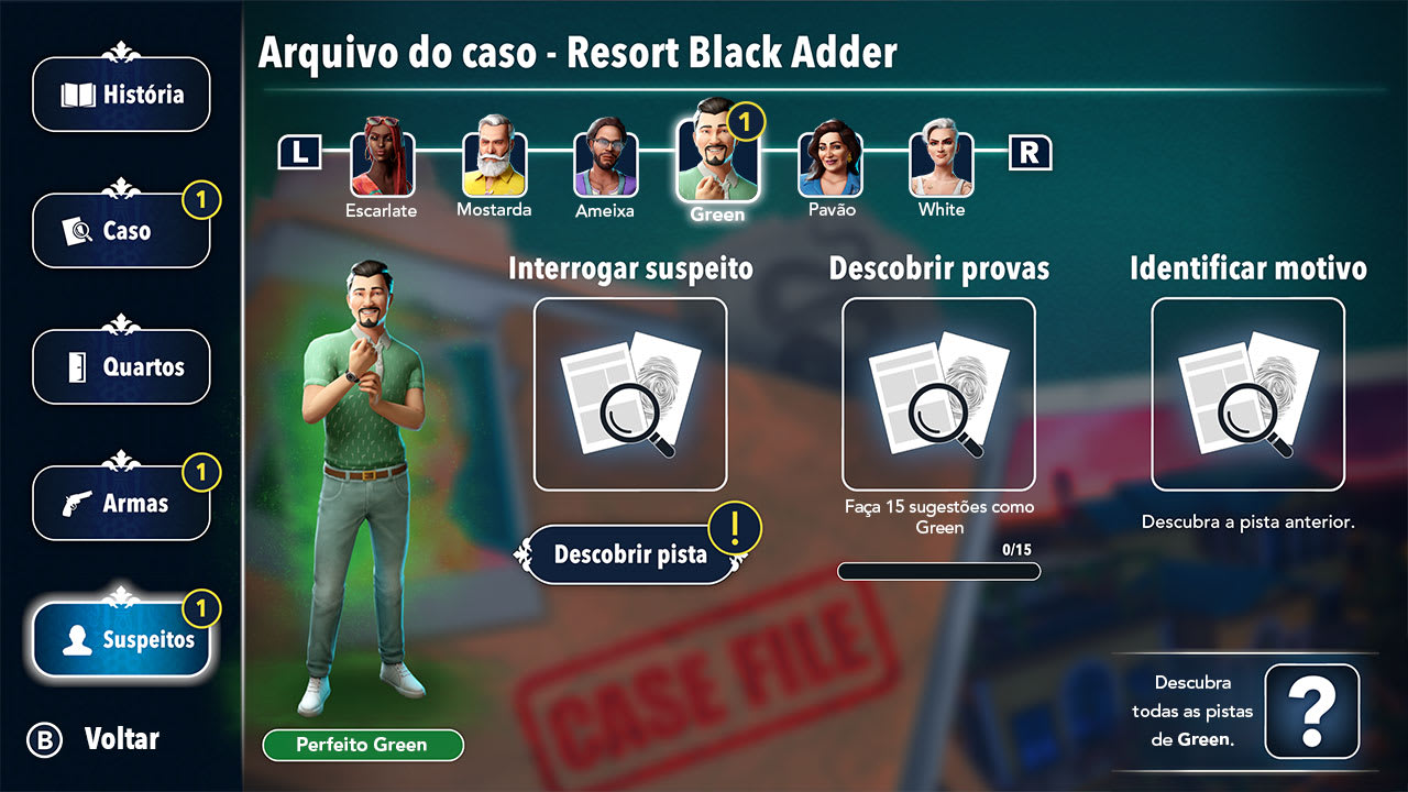 Cluedo - Cena do Crime Black Adder 7