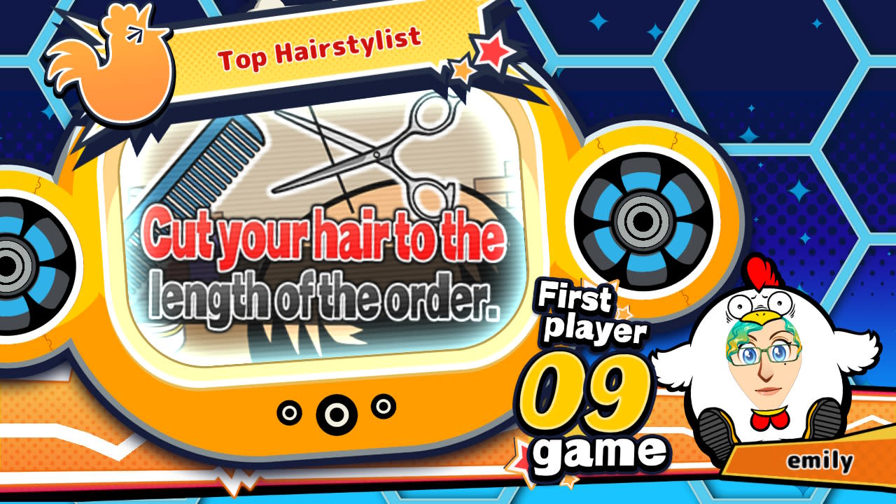 Additional mini-game "Top Hairstylist" 2