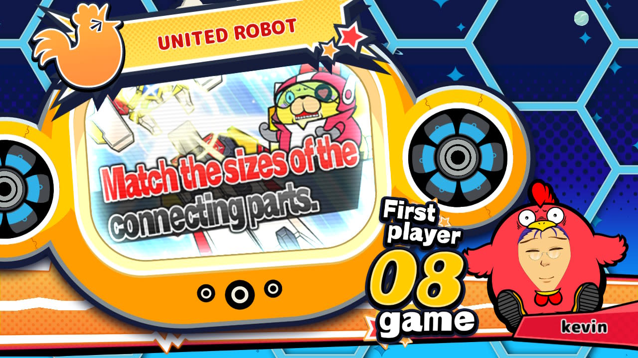 Additional mini-game "UNITED ROBOT" 2