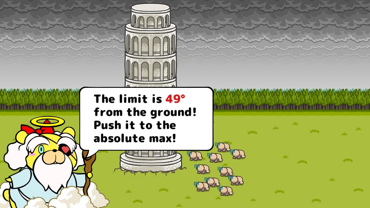 Additional mini-game "Leaning Tower" 3