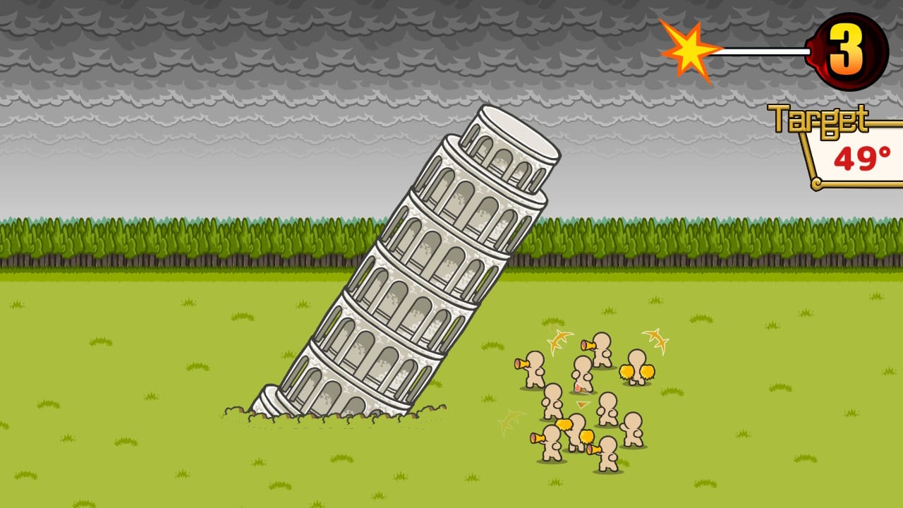 Additional mini-game "Leaning Tower" 6