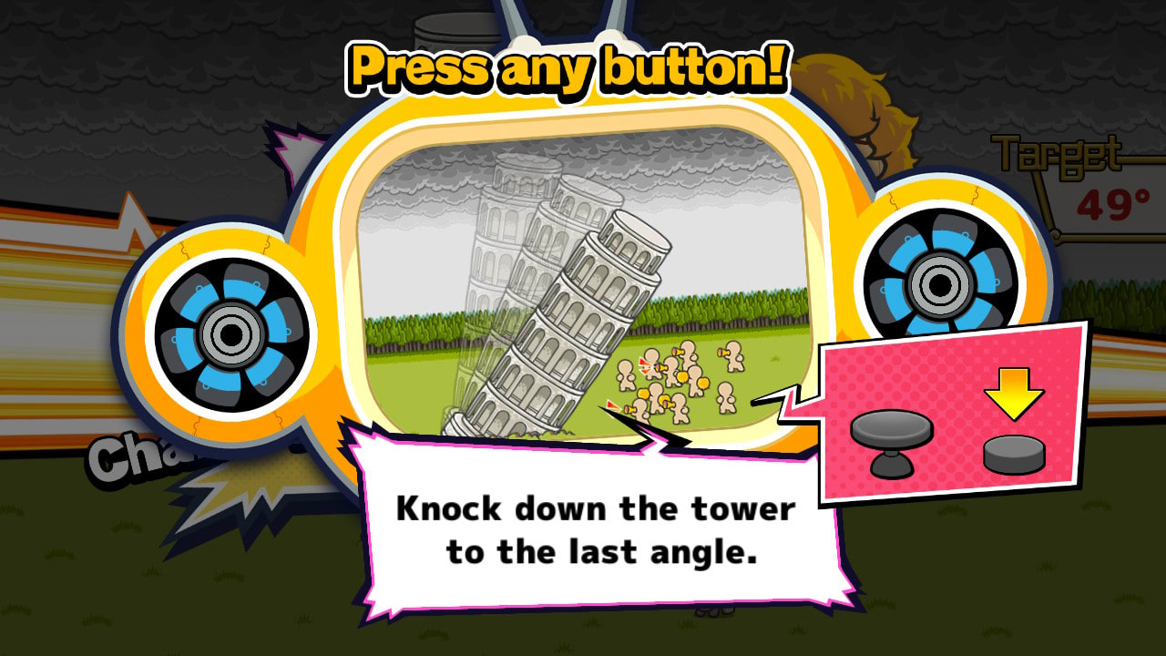 Additional mini-game "Leaning Tower" 5