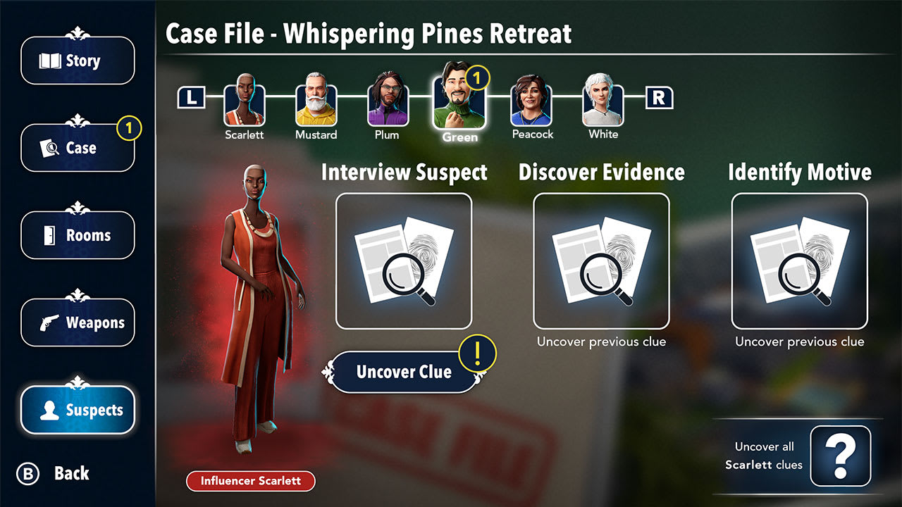 Clue - Whispering Pines Retreat Crime Scene 7
