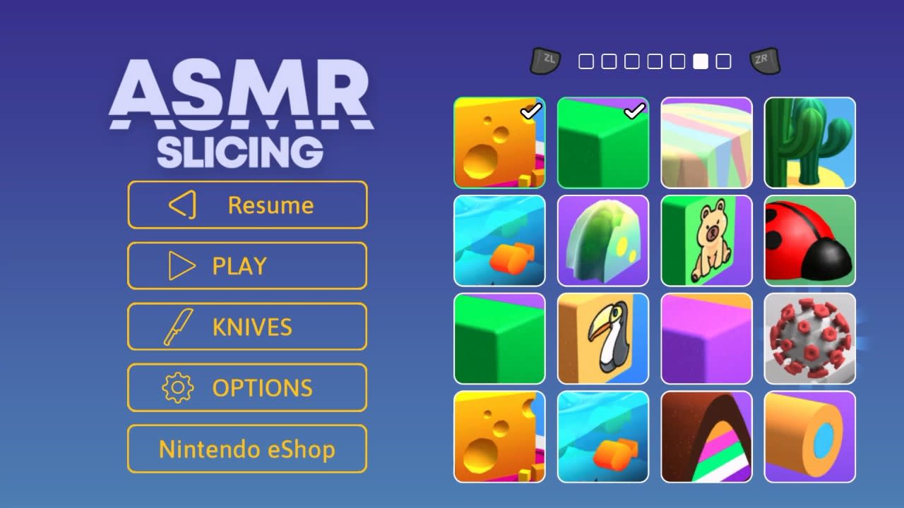 ASMR Slicing: Nice Cuts DLC 2