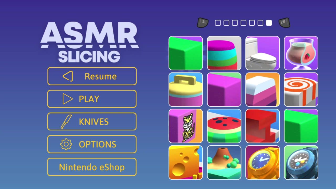 ASMR Slicing: Joyful Cutting DLC 2
