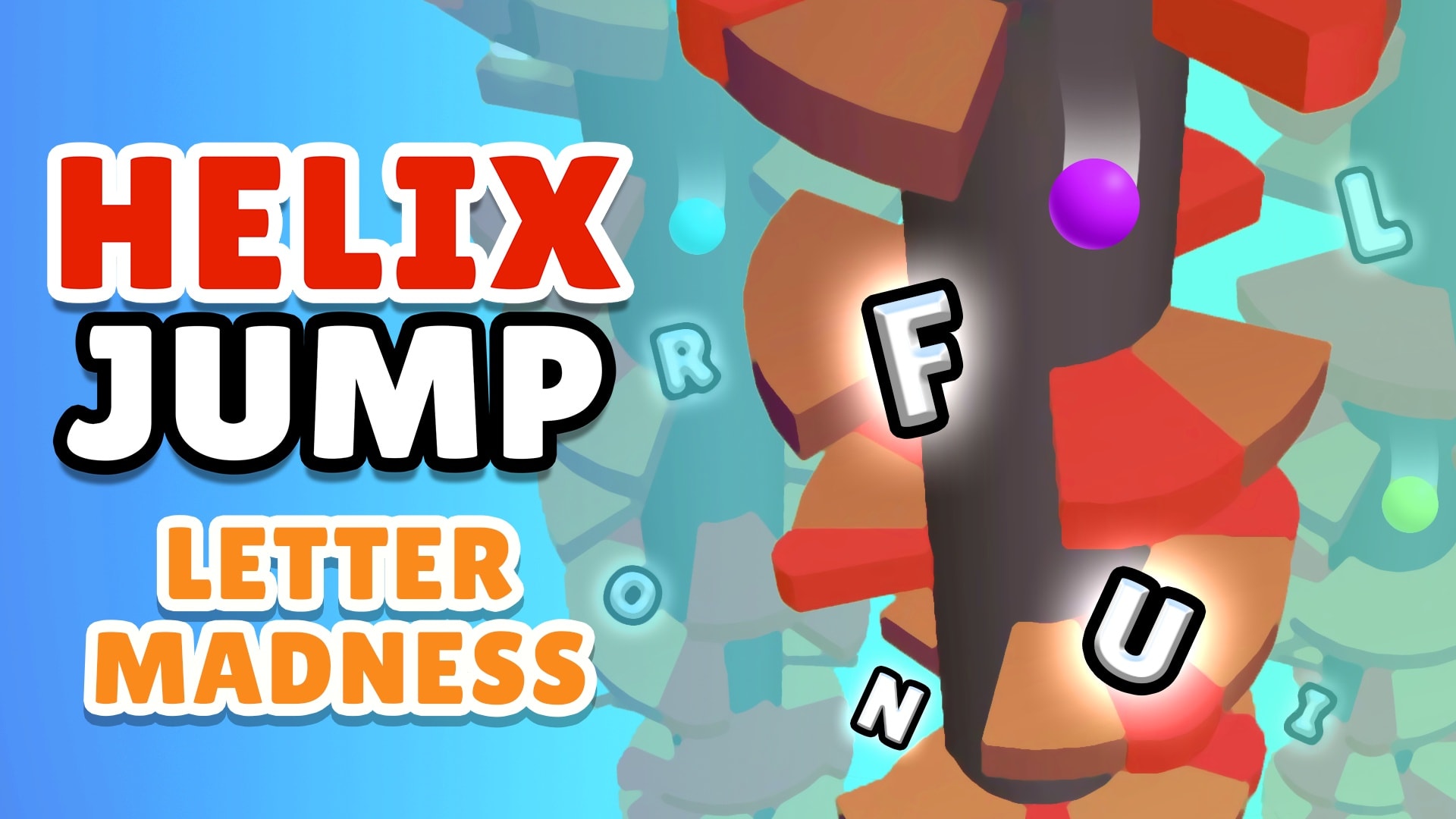 Helix Jump: Letter Madness DLC 1