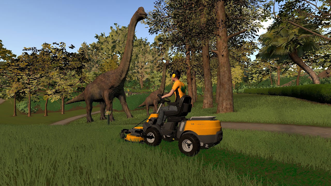 Lawn Mowing Simulator - Dino Safari DLC 5