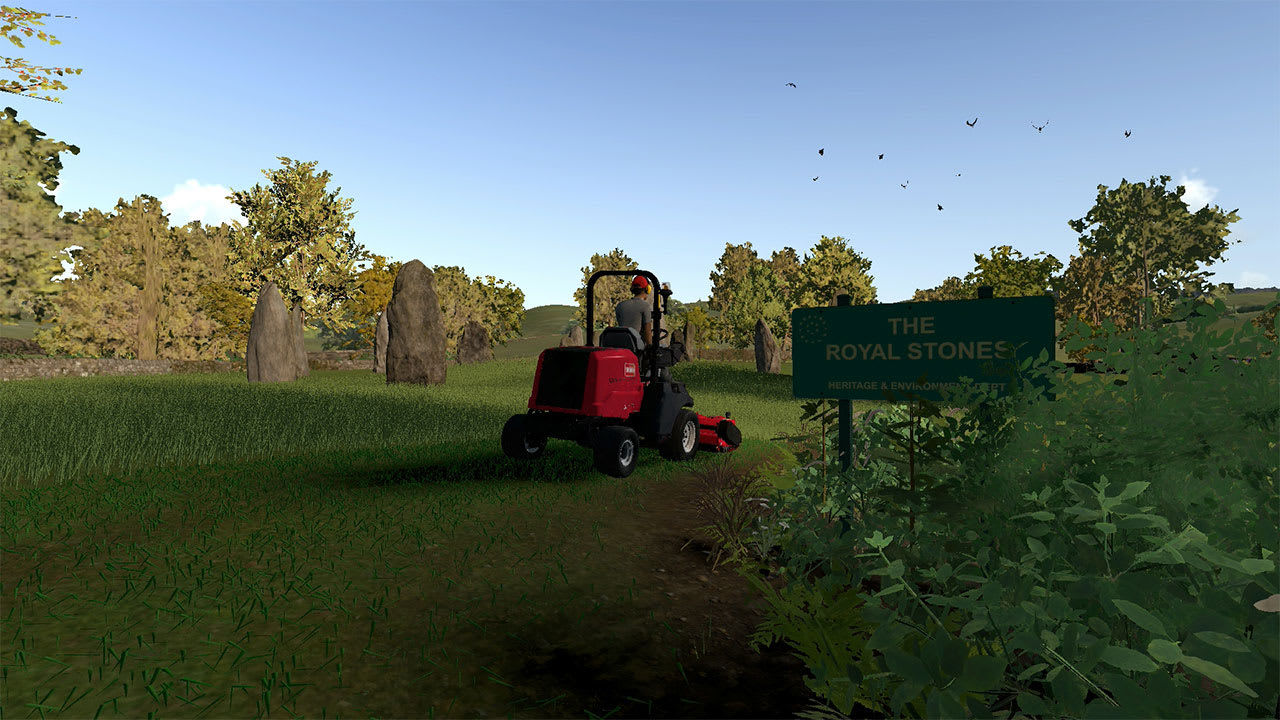 Lawn Mowing Simulator - Ancient Britain DLC 3