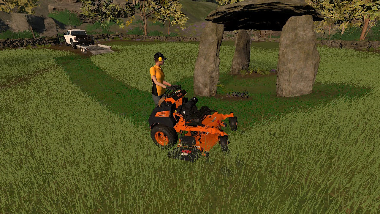 Lawn Mowing Simulator - Ancient Britain DLC 6