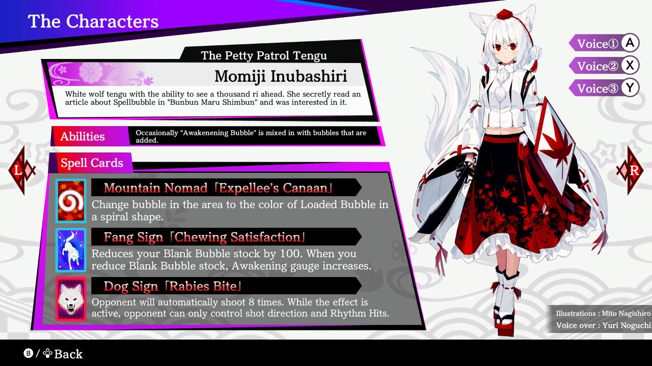 Character Pack Momiji Inubashiri 6