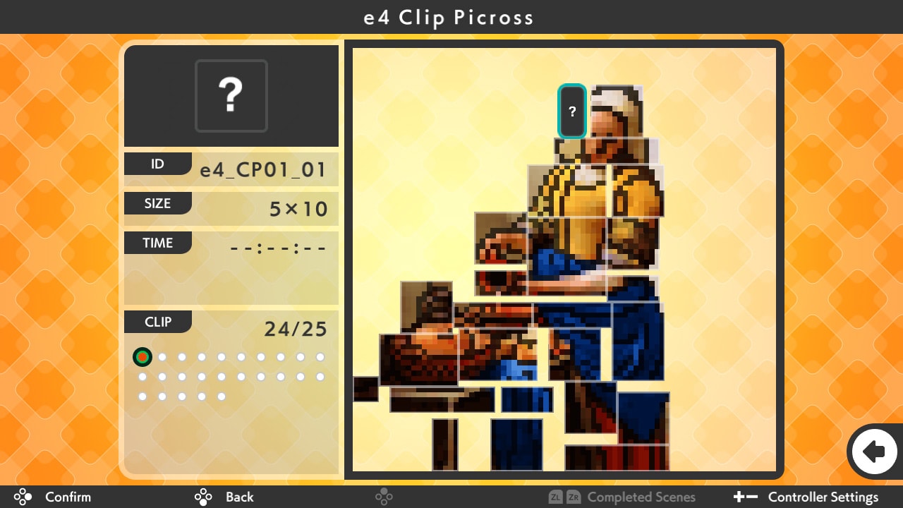 DLC "Picross e4" 4