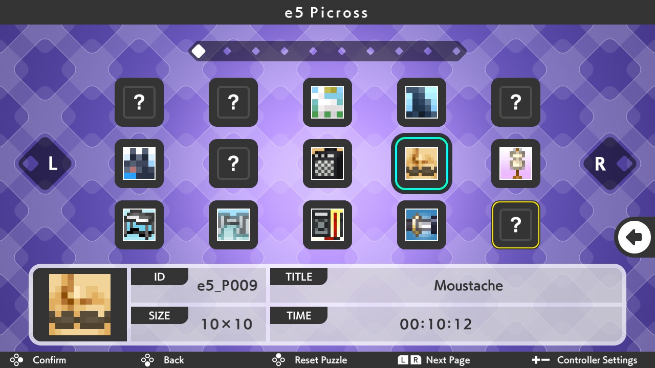 DLC "Picross e5" 3