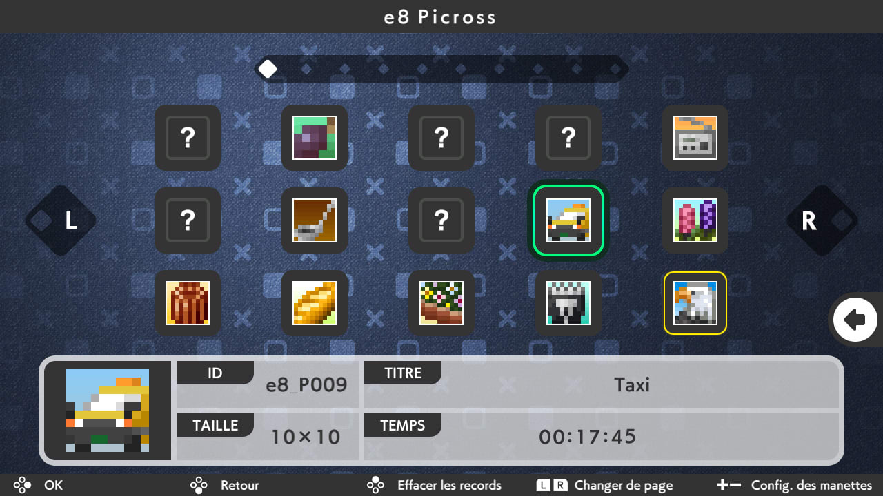 Contenu additionnel « Picross e8 » pour Nintendo Switch Site Officiel