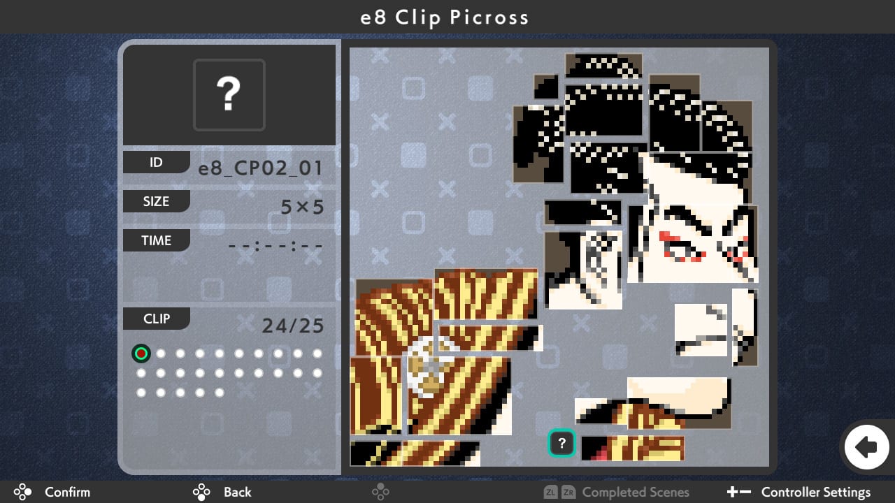 DLC "Picross e8" 4