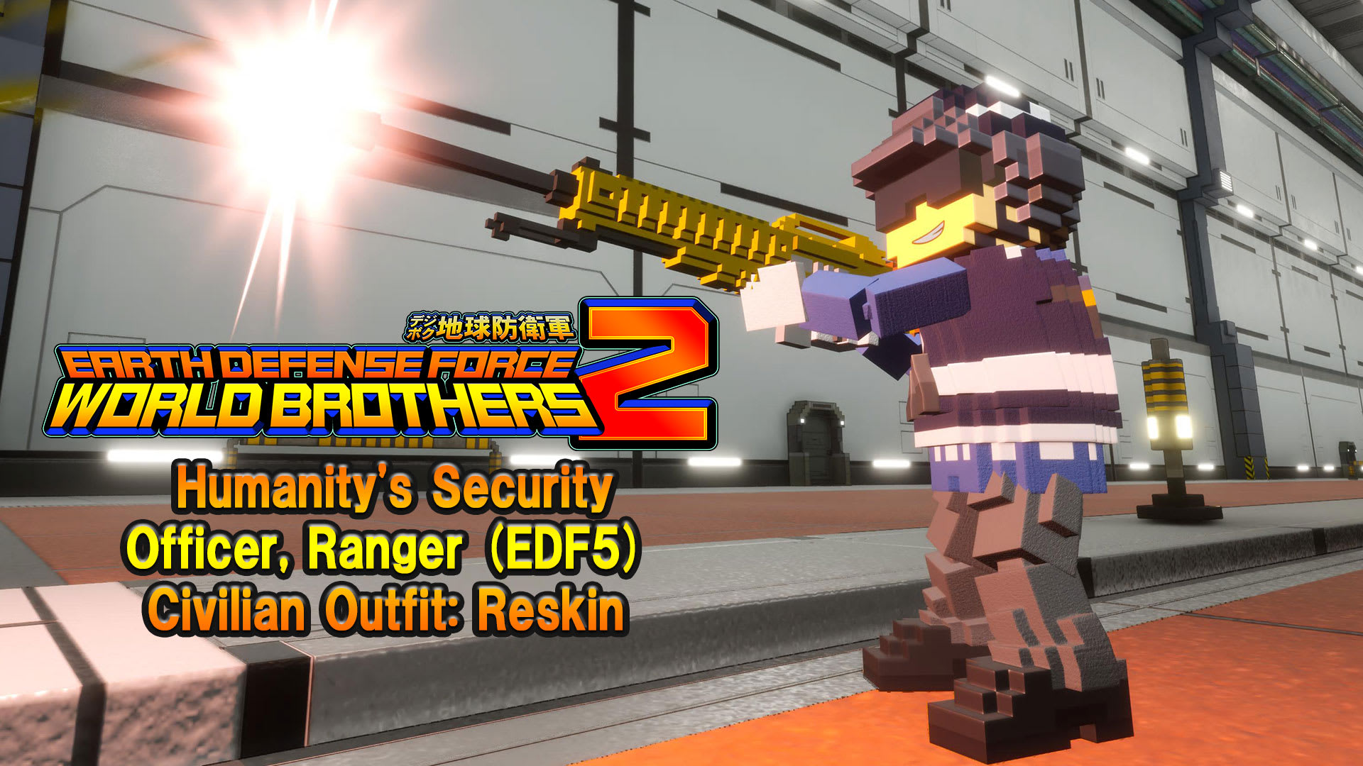 "Additional character" Humanity's Security Officer, Ranger (EDF5) Civilian Outfit: Reskin 1