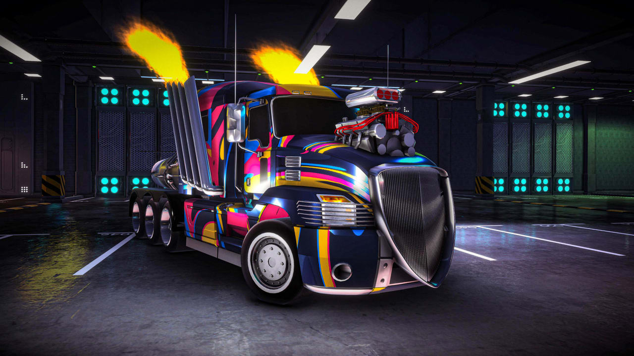 Truck Drag Racing Legends Simulator: Stickers Mania Pack 5