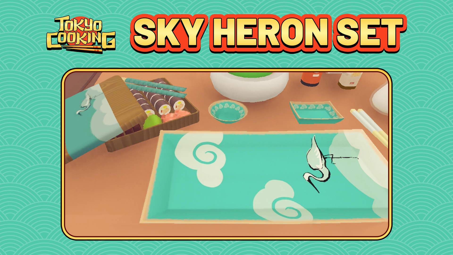 Sky Heron Set 1