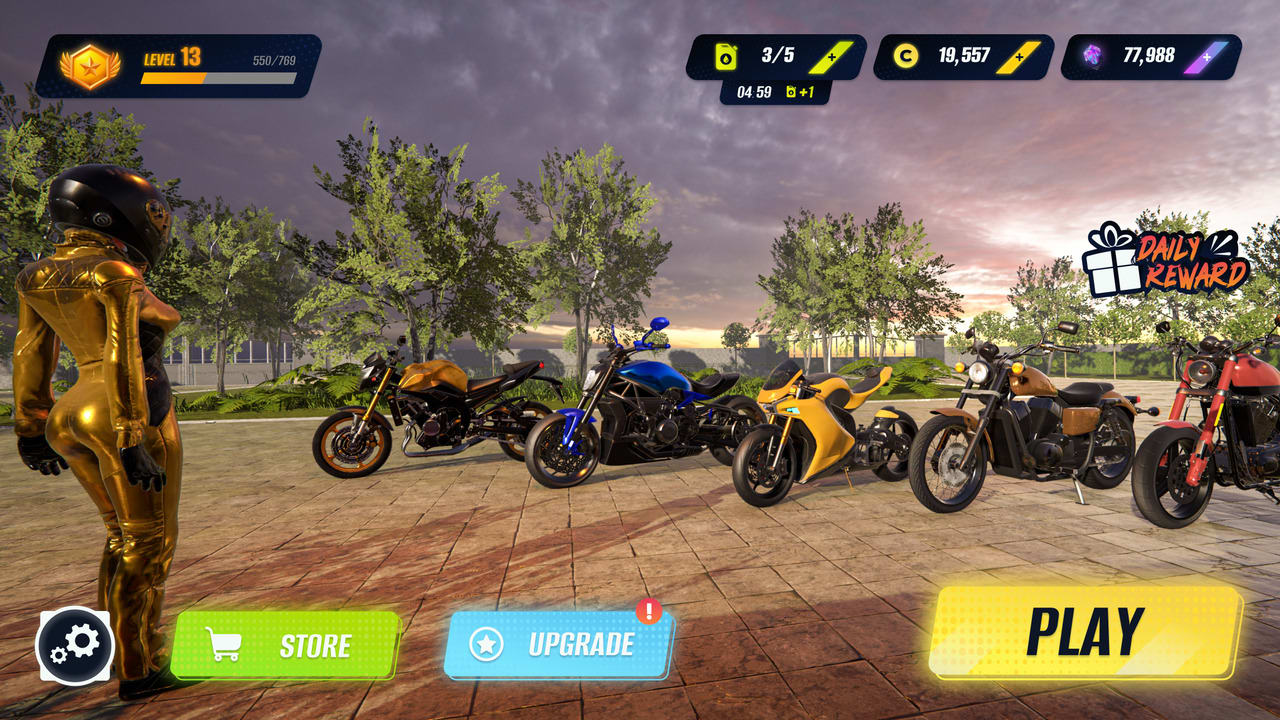 Highway Moto Racing Rush 2023 Simulator - Grip Upgrade DLC 4