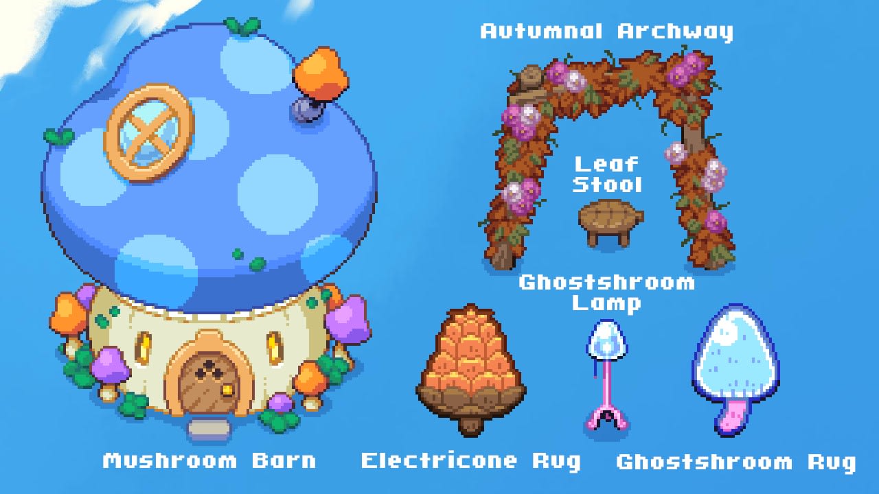 Moonstone Island: Autumnal Accessories DLC Pack 3